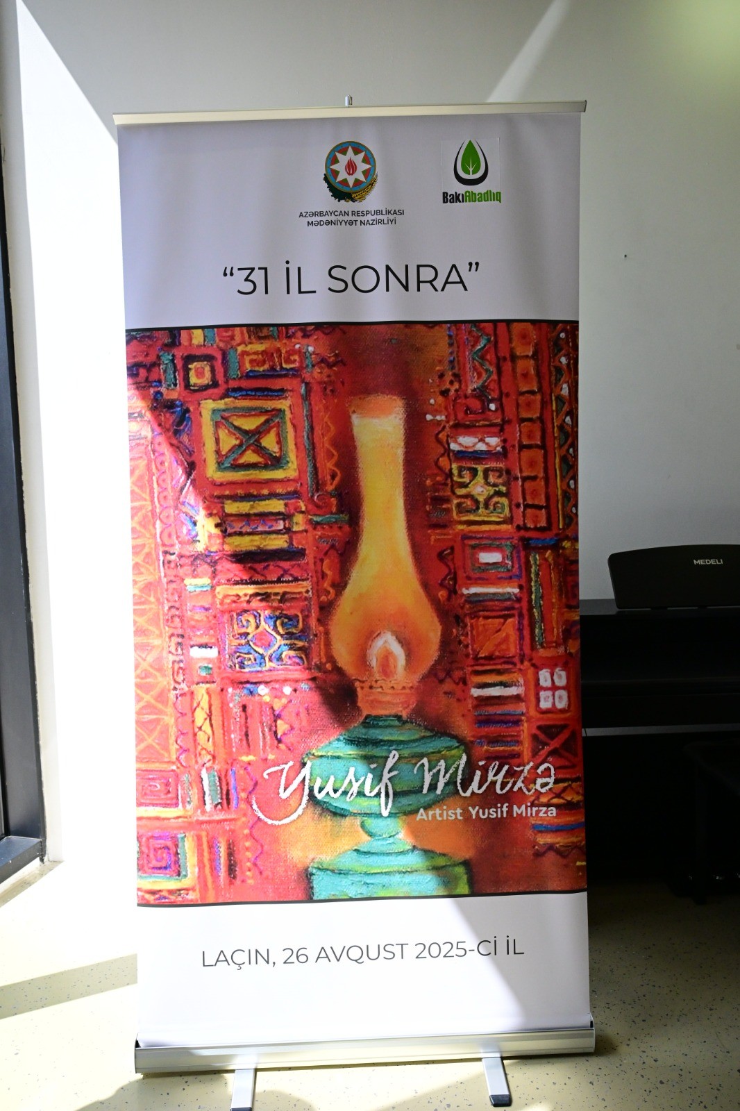 Laçında Yusif Mirzənin “31 il sonra” sərgisi açılıb - FOTOLAR